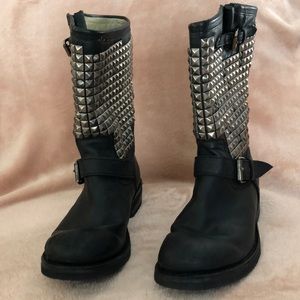 Ash Trash Studded Boots